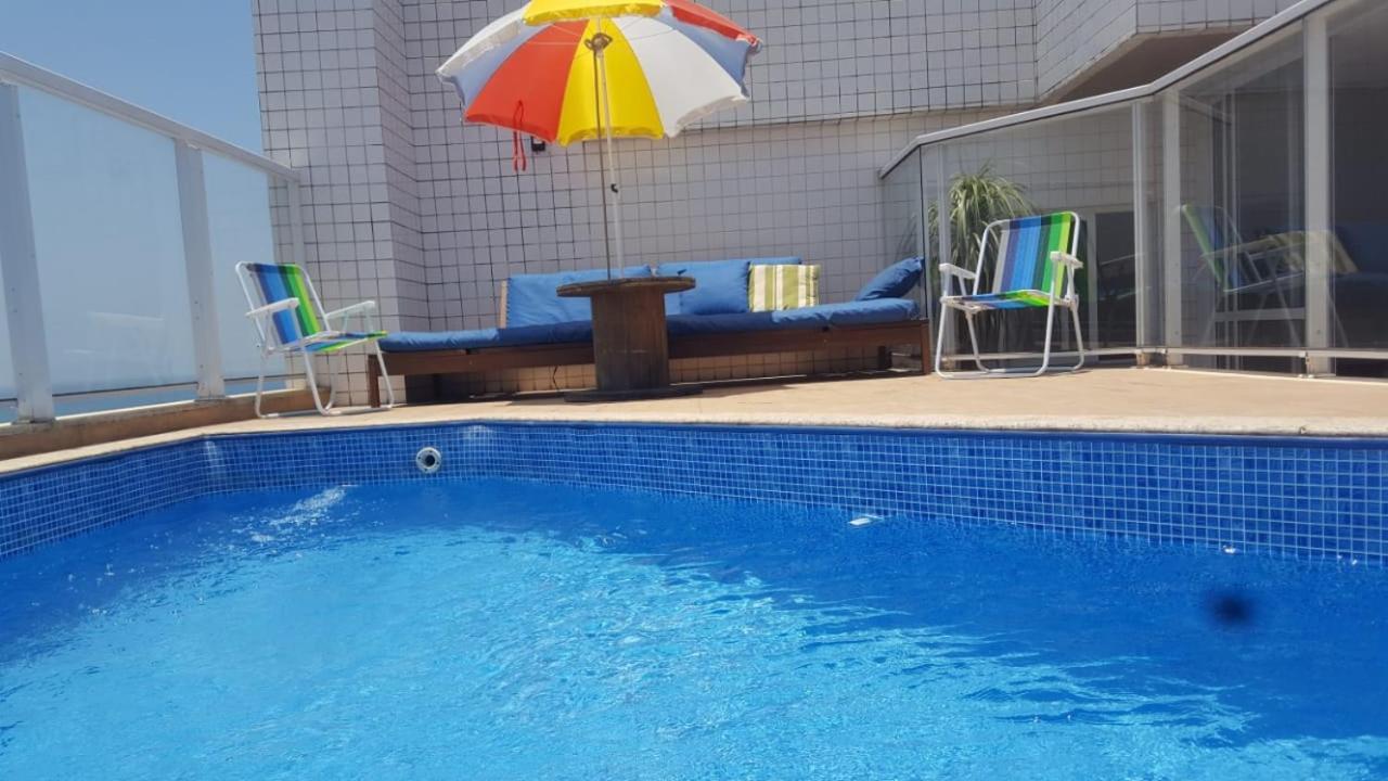 Cobertura Com Piscina E Churrasqueira Mongagua Sp Apartment Екстериор снимка